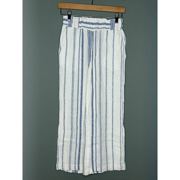 Indigo Rein Women's Small Women's Wide Leg Crop Pull-On Pants Pockets - Picture 1 of 10
